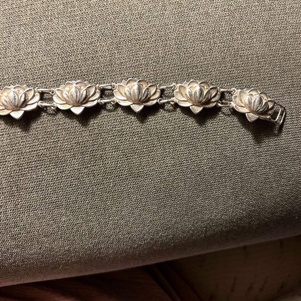 Danecraft Vintage (mid-century) Sterling Link Bracelet Hallmarked